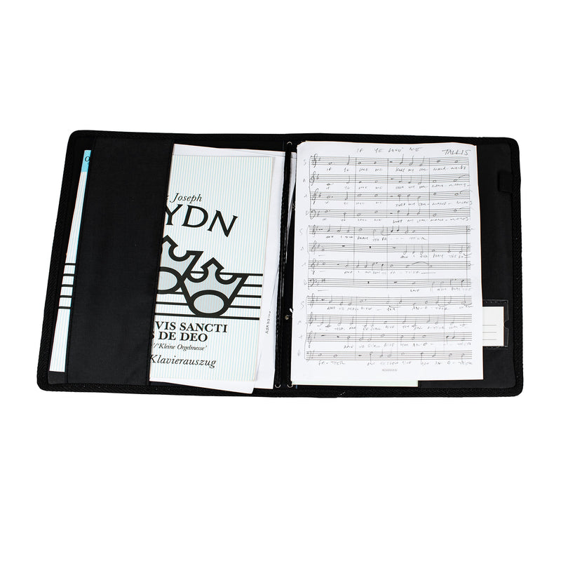 Choral Music Folder - Black