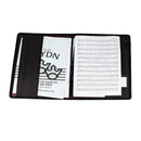 Choral music folder - Maroon