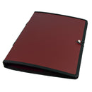 Choral music folder with custom print design - Maroon
