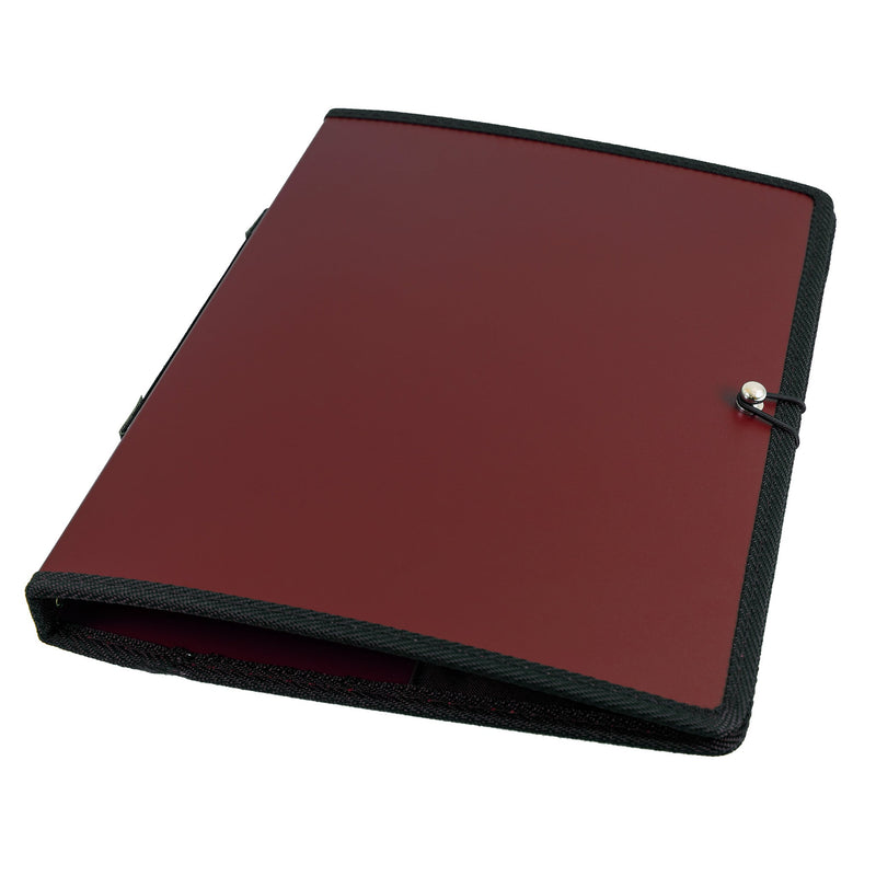 Choral music folder with custom print design - Maroon