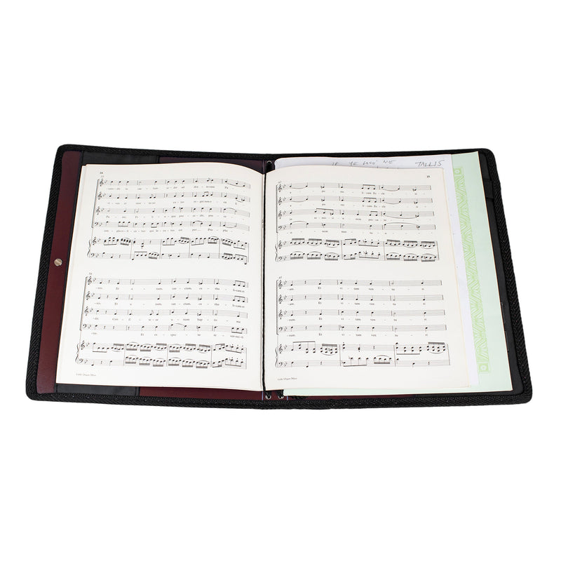 Choral music folder - Maroon