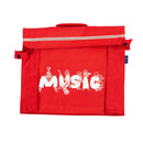 Primo music bag with musician design - Red