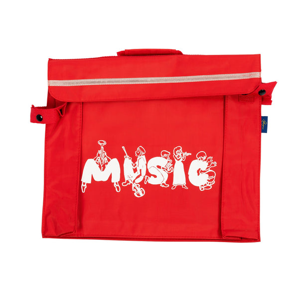 Primo music bag with musician design - Red