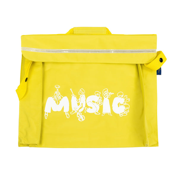 Primo music bag with musician design - Yellow