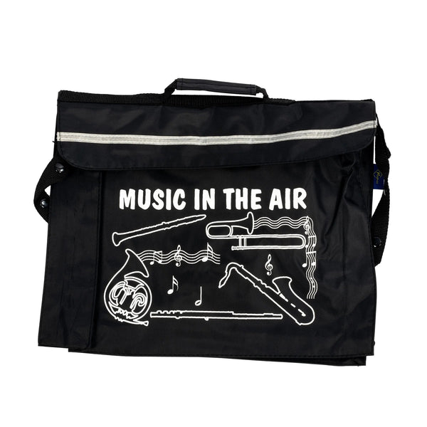 Primo music bag with 'Music in the air' design - Black