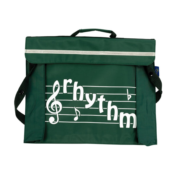 Primo music bag with 'Rhythm' design - Green