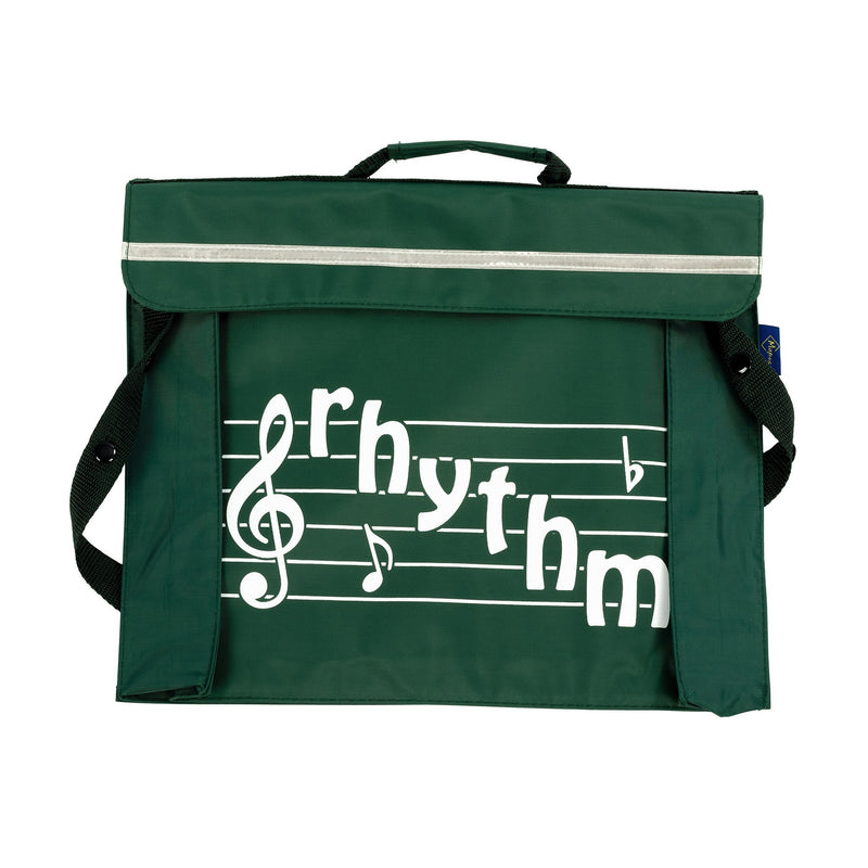 Primo music bag with 'Rhythm' design - Green