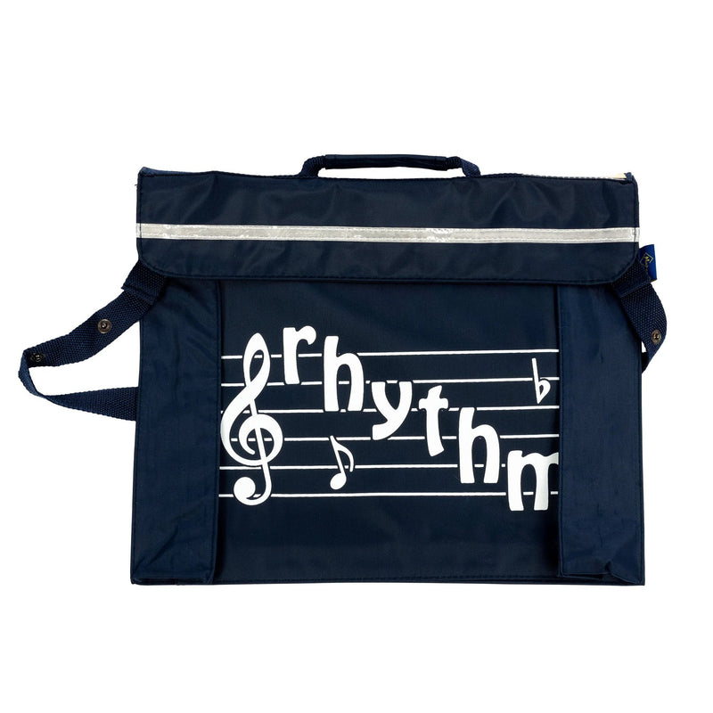 Primo music bag with 'Rhythm' design - Navy blue