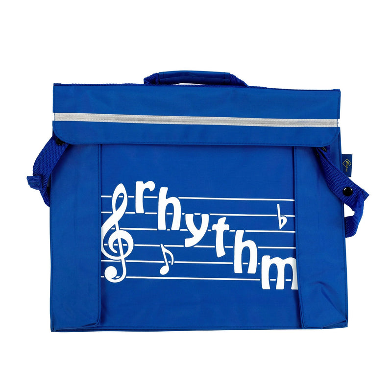Primo music bag with 'Rhythm' design - Royal blue