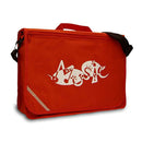 Excel music satchel with 'Music' design - Red