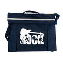 Primo music bag with 'Rock' design - Navy blue