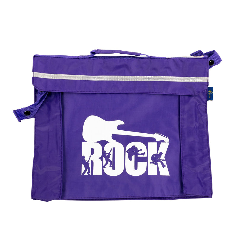 Primo music bag with 'Rock' design - Purple