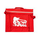Primo music bag with 'Rock' design - Red