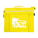 Primo music bag with 'Rock' design - Yellow