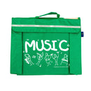 Primo music bag with Sam Moore 'Music' design - Light green