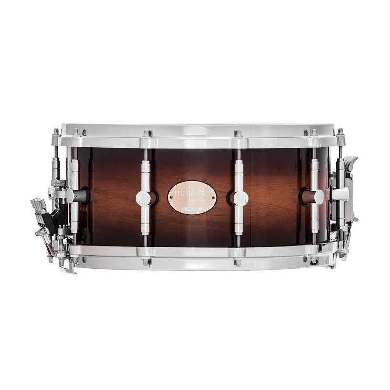 Majestic Prophonic walnut concert snare drum - 14"x6.5"