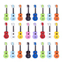 Mahalo Rainbow Soprano Ukuleles - School Pack Of 24 - Mixed Colours