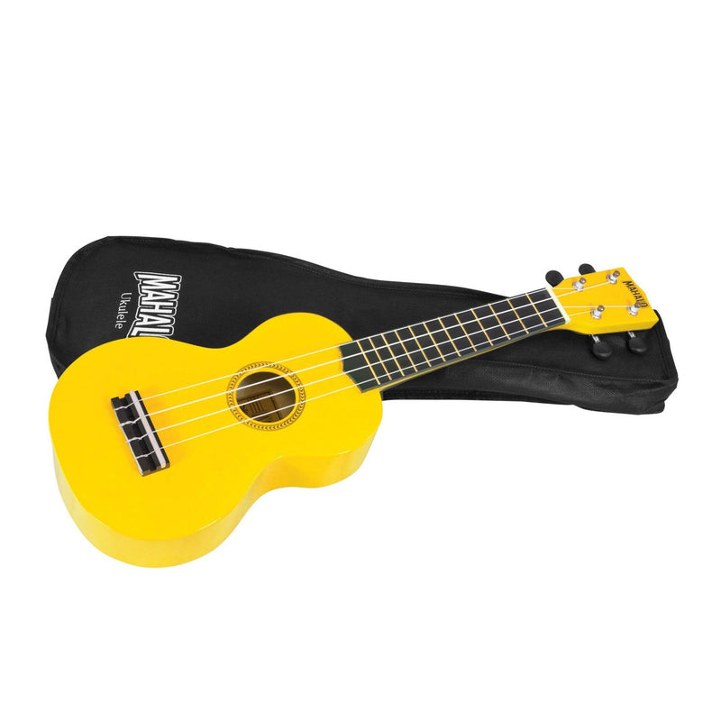 Mahalo Rainbow soprano ukulele - Yellow