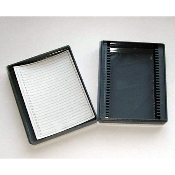 Microscope slide box 25 place 2 part (Each)