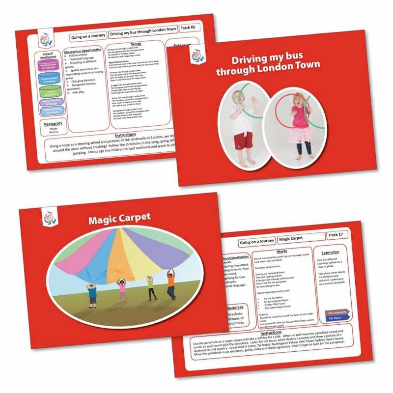 Going on a journey - Activity cards