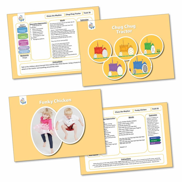 Chase the Rhythm - Activity cards