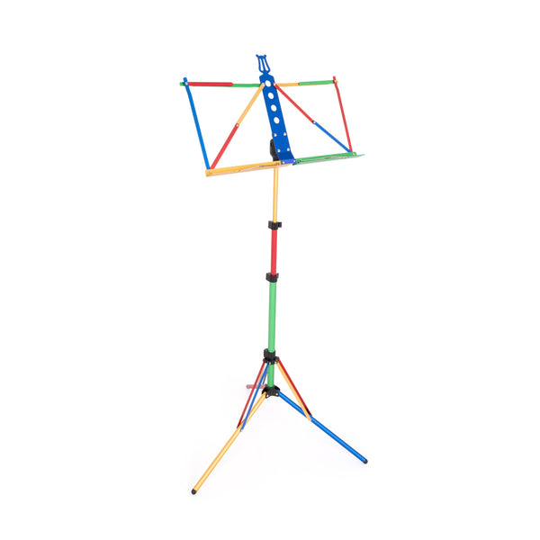 Musisca lightweight folding music stand - Rainbow