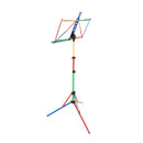 Musisca lightweight folding music stand - Rainbow