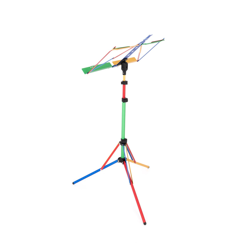 Musisca lightweight folding music stand - Rainbow
