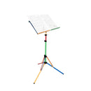 Musisca lightweight folding music stand - Rainbow