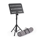 Musisca Folding Orchestral Music Stand With Carry Bag