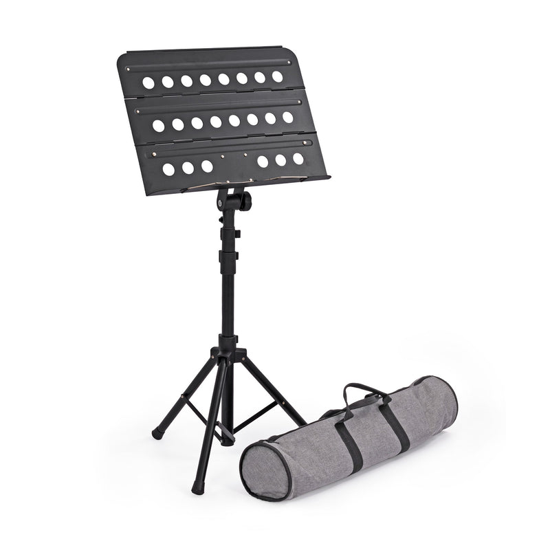 Musisca Folding Orchestral Music Stand With Carry Bag