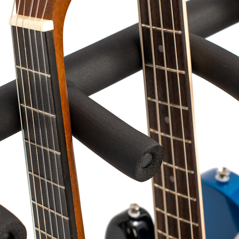 Musisca Folding Multi Guitar Stand For 3 Guitars - 3 Guitars