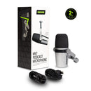 Shure MV7 podcast microphone - Silver