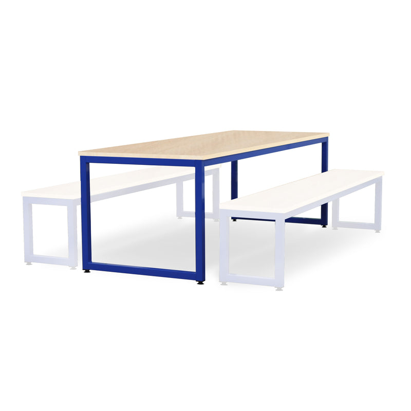 Monarch dining table with maple top - Blue / A1