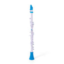 Nuvo N120CL Clarineo clarinet outfit - White with blue trim