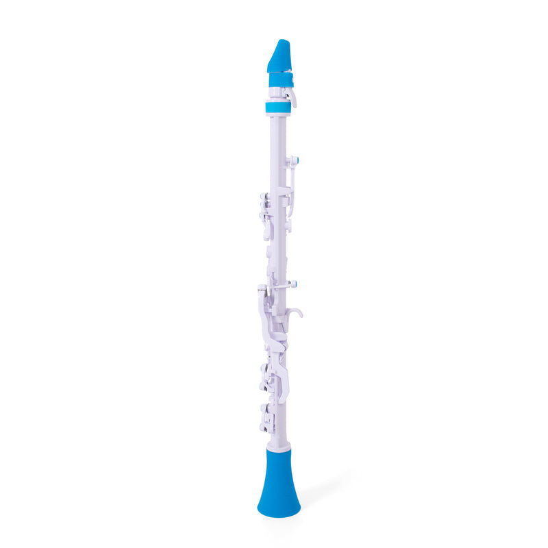 Nuvo N120CL Clarineo clarinet outfit - White with blue trim