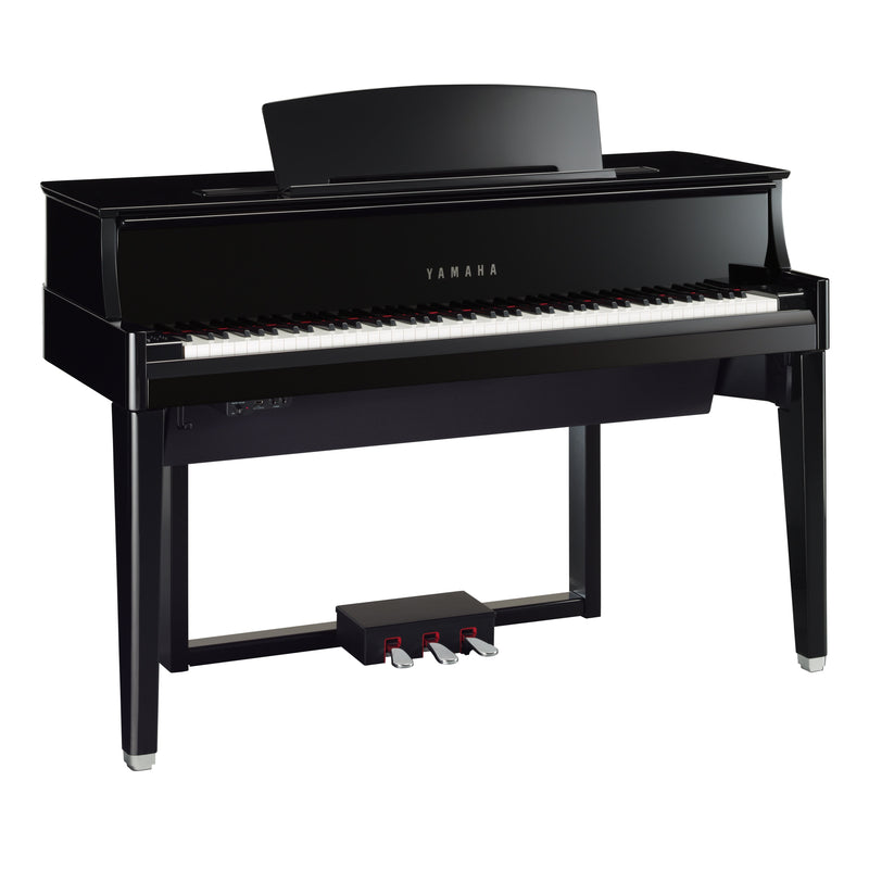 Yamaha AvantGrand N1X hybrid piano in polished ebony