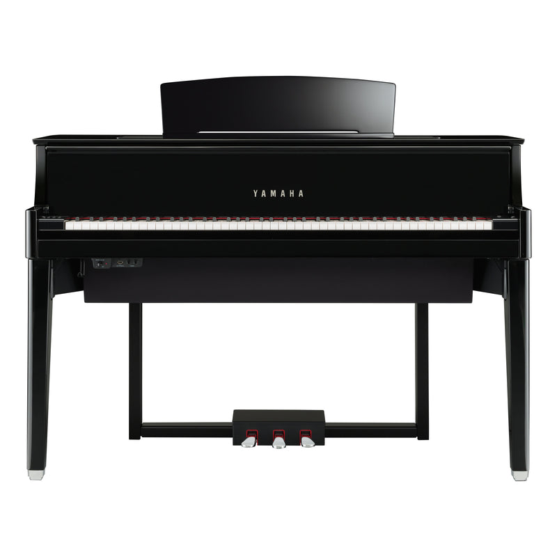 Yamaha AvantGrand N1X hybrid piano in polished ebony