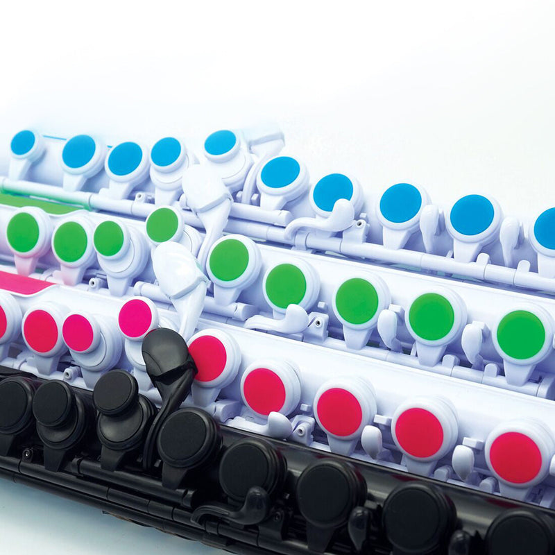 Nuvo N220 jFlute outfit - White with green trim