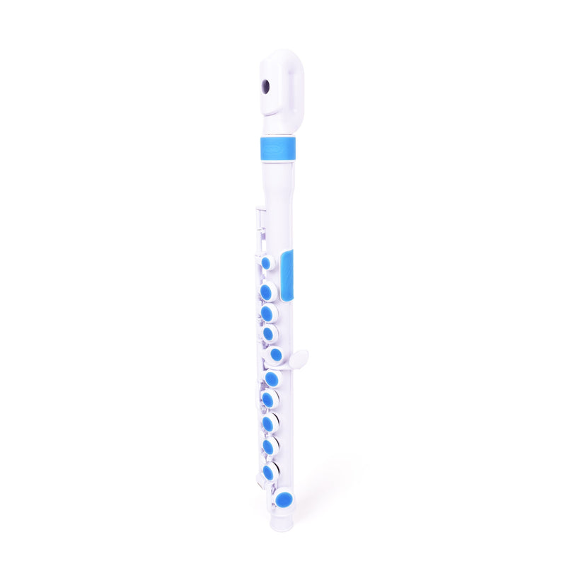 Nuvo N220 jFlute outfit - White with blue trim