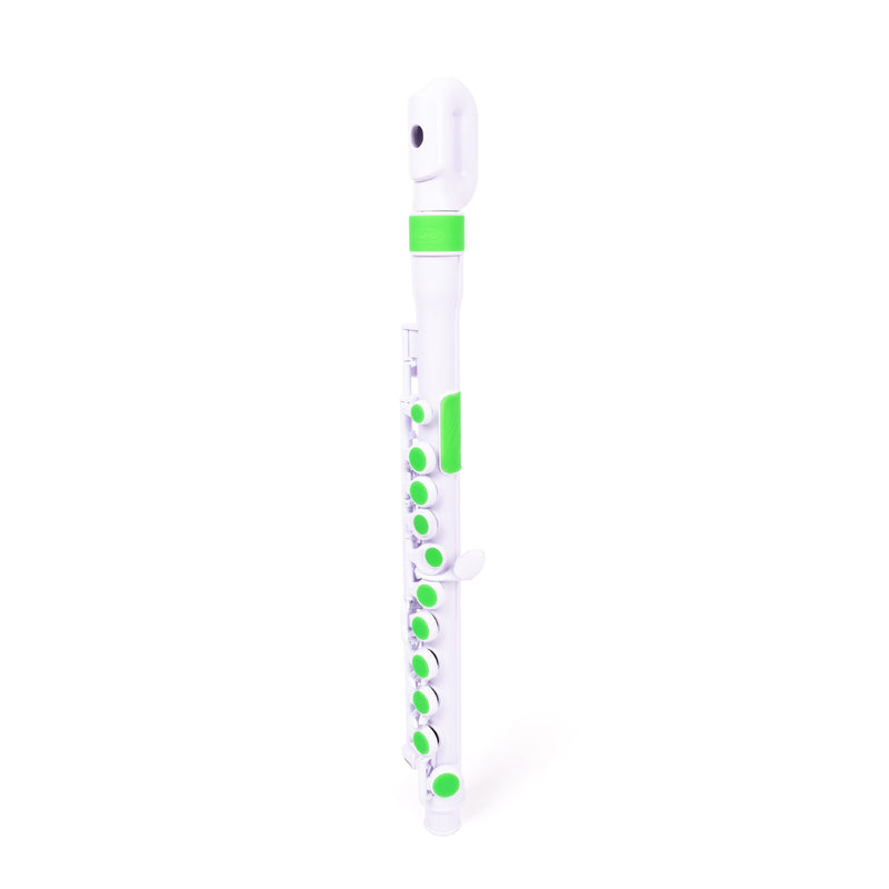 Nuvo N220 jFlute outfit - White with green trim
