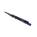Nuvo plastic student flute outfit - Metallic blue