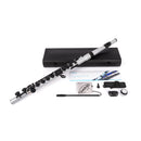 Nuvo plastic student flute outfit - Metallic silver