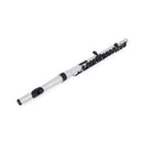 Nuvo plastic student flute outfit - Metallic silver