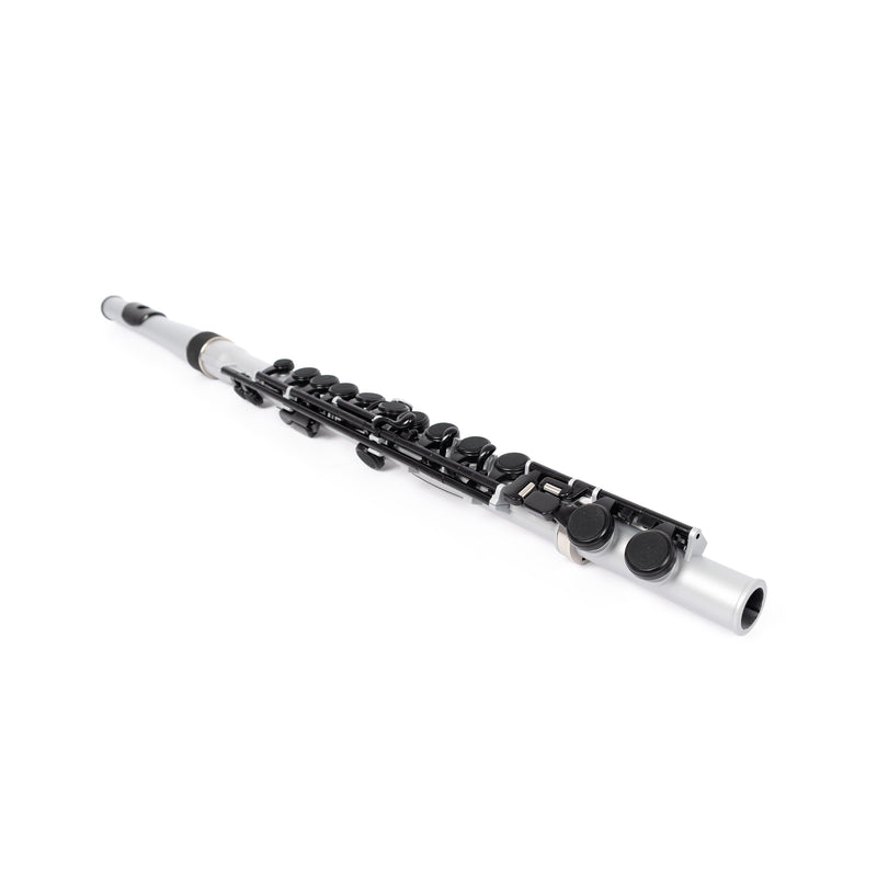 Nuvo plastic student flute outfit - Metallic silver