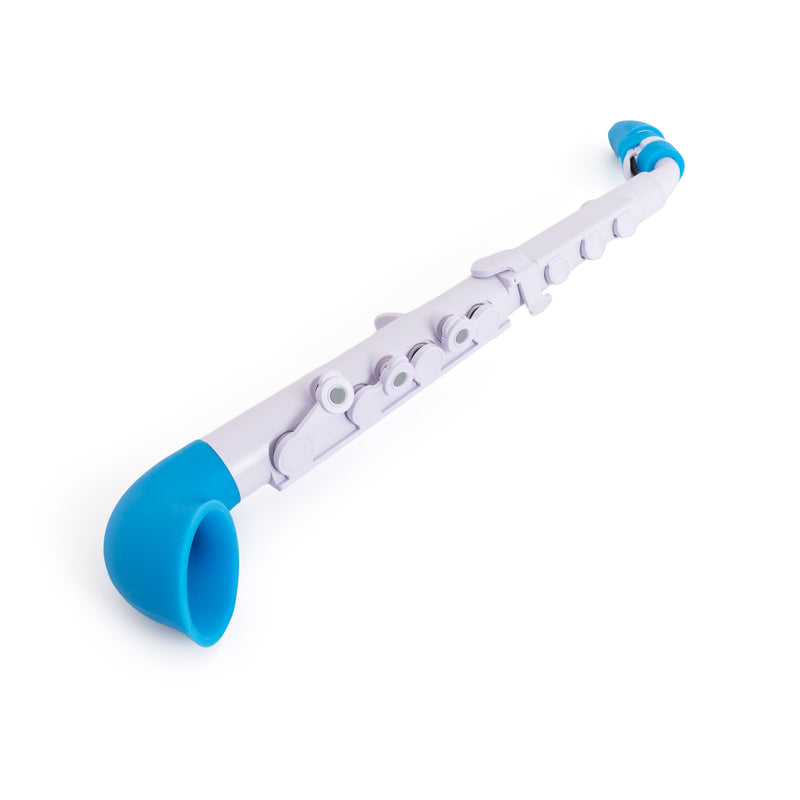 Nuvo N520J jSax supplied with case - White with blue trim
