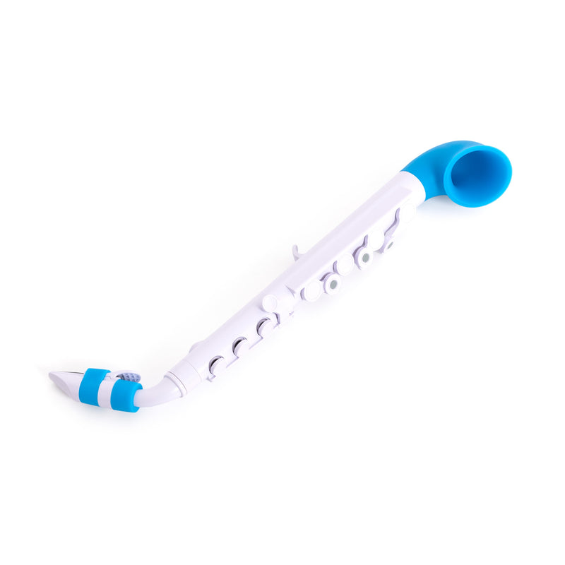 Nuvo N520J jSax supplied with case - White with blue trim