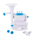 Nuvo jHorn - White with blue trim