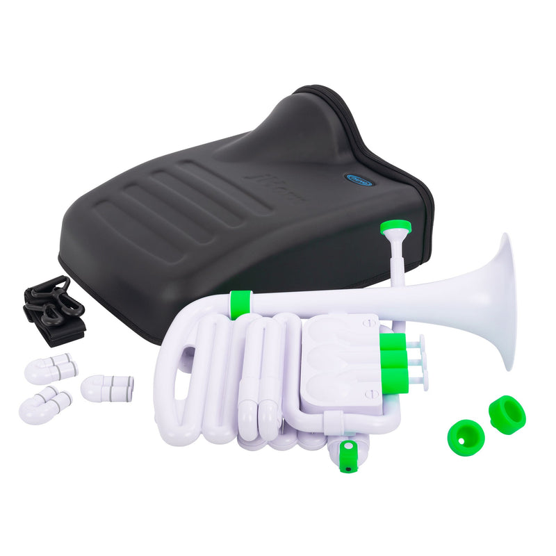 Nuvo jHorn - White with green trim