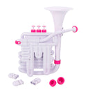 Nuvo jHorn - White with pink trim